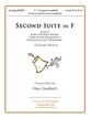 Second Suite in F Handbell sheet music cover